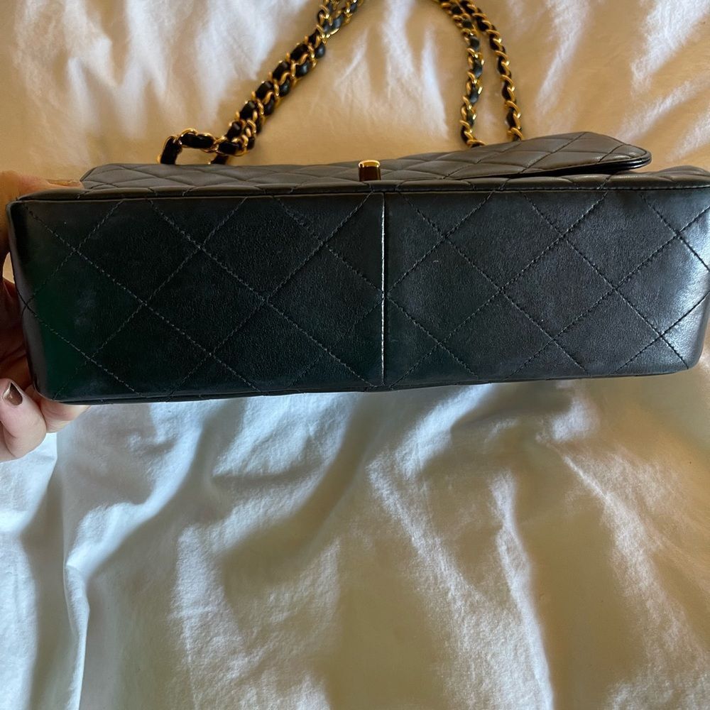 Vintage Chanel double-sided single flap bag 100% authentic - Picture 7 of 16